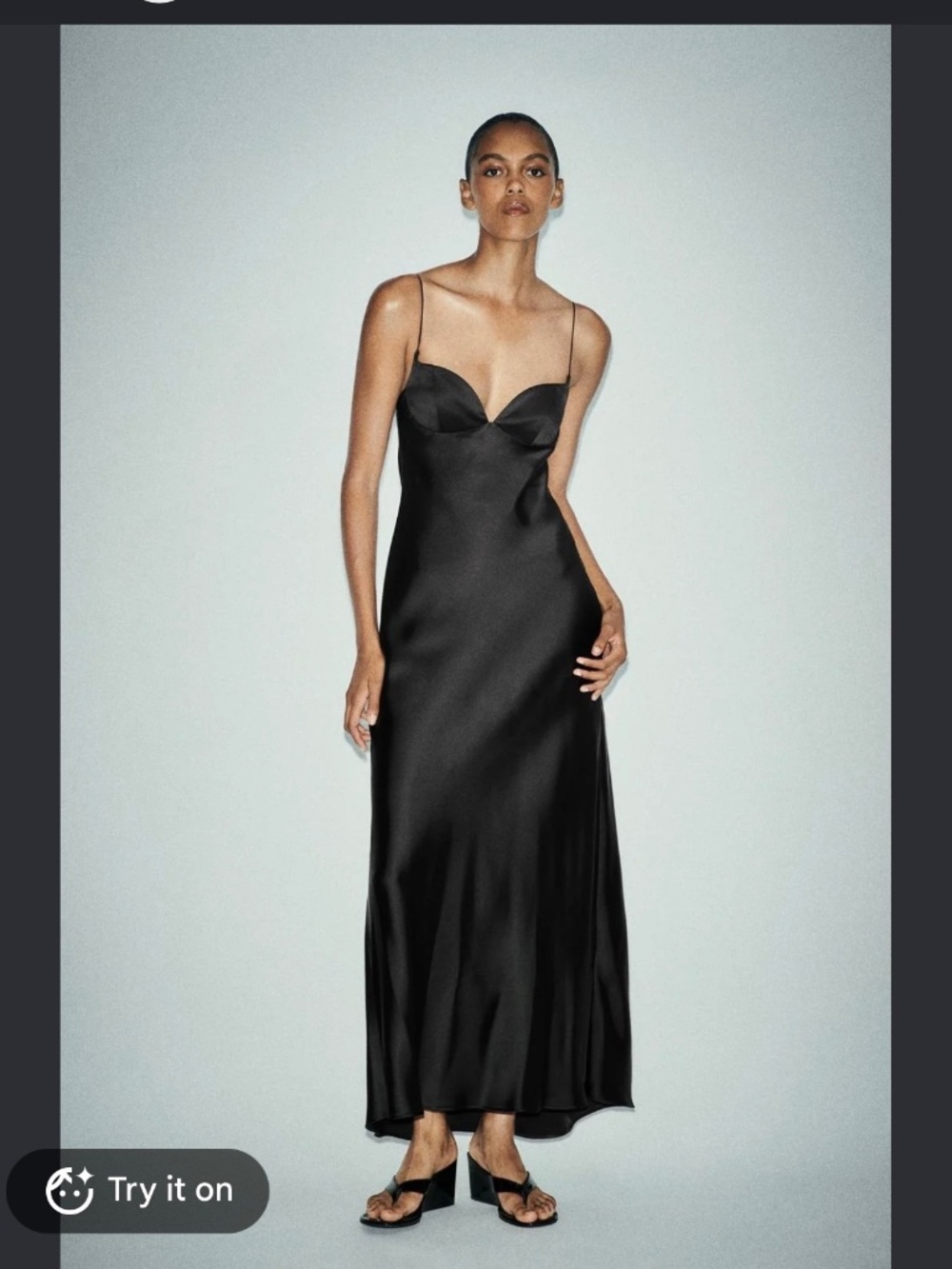 Zara black dress